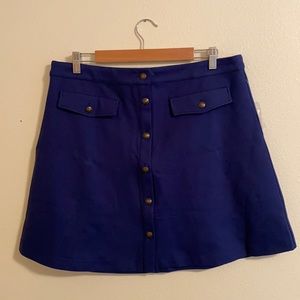 Modcloth Blue Skirt